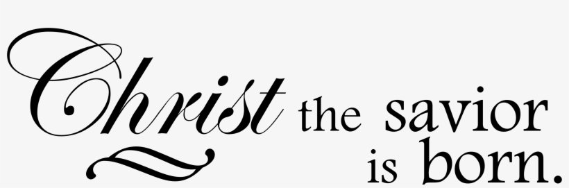 Christ Is Born Png, transparent png download