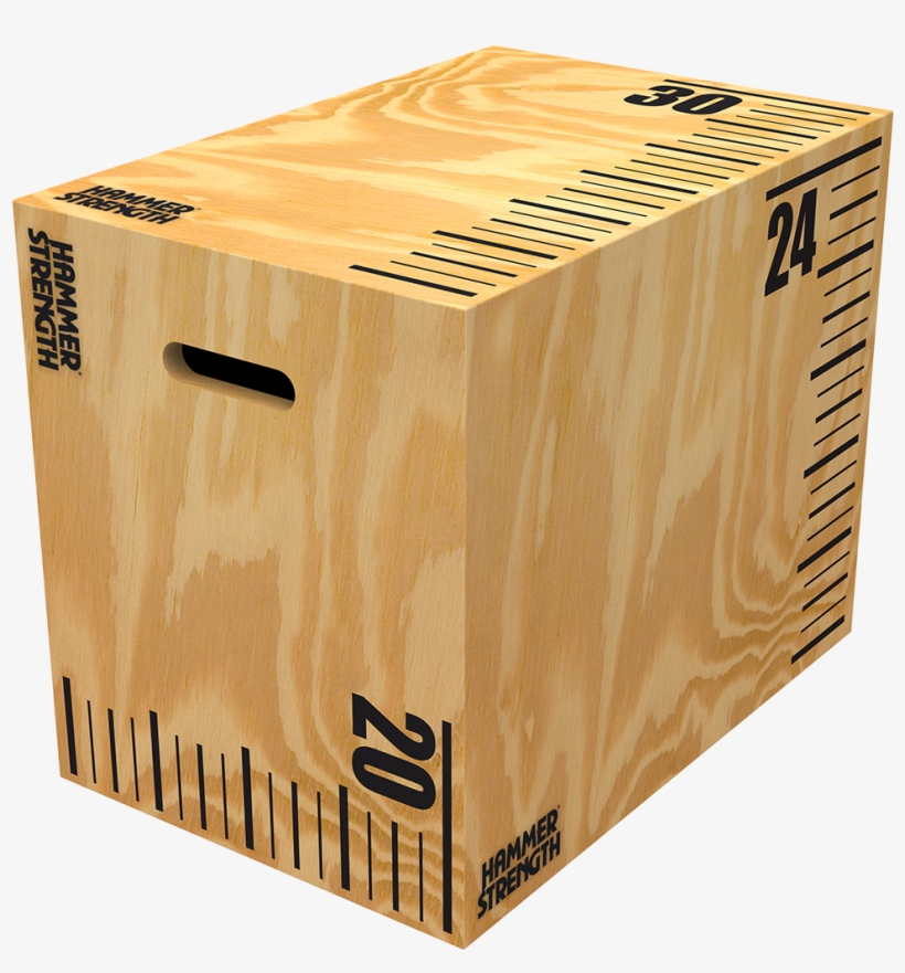 This Plyometric Box Can Easily Flip To Three Different - Hammer Strength Plyo Box, transparent png download