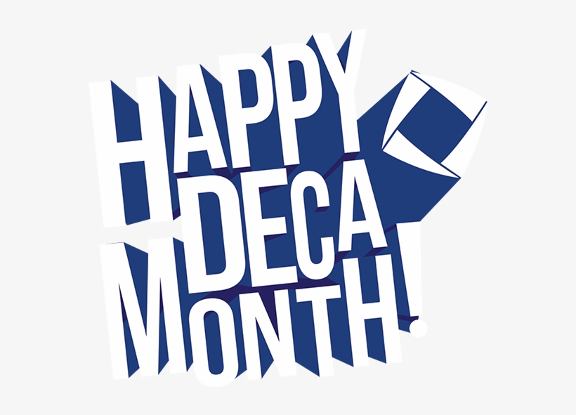 Deca Month Snapchat Geofilter - Graphic Design, transparent png download