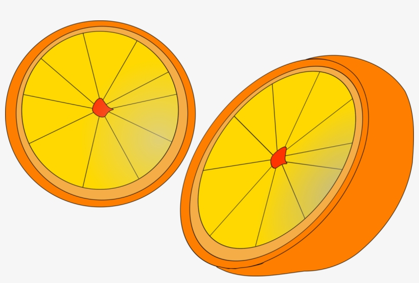 Orange Download Fruit Citrus - Halves Clipart, transparent png download