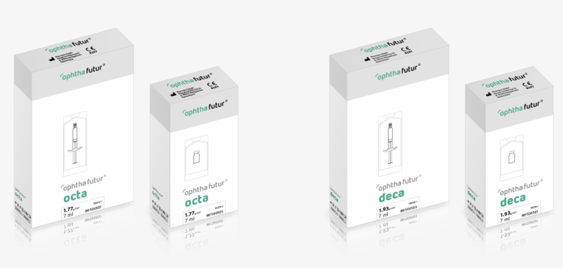 Ophthafutur Deca Octa Syringe Vial Packshot - Box, transparent png download