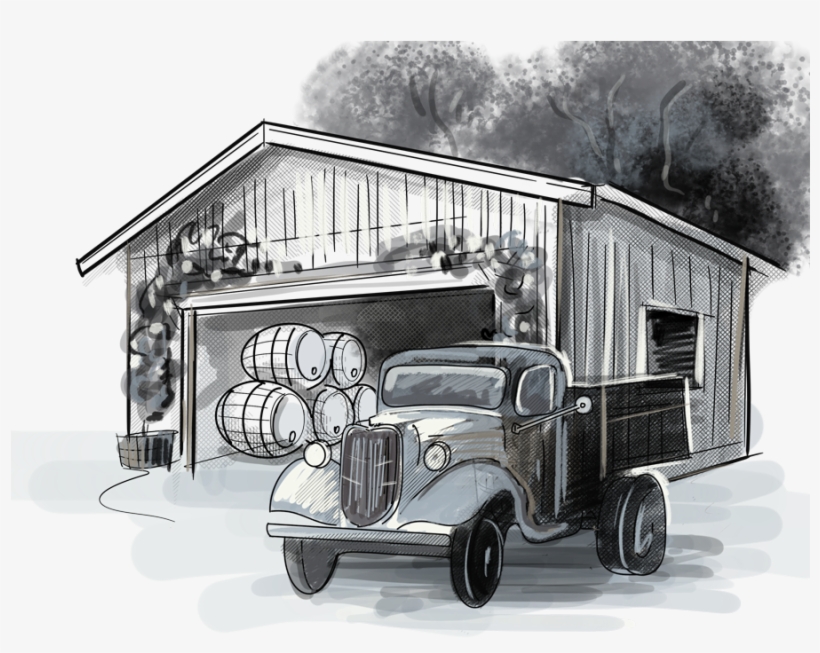 The Soquel Fermentation Project Is A Farmhouse - Illustration, transparent png download