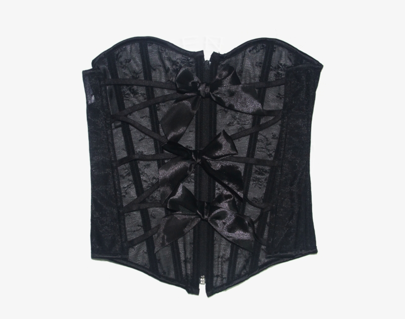 Bow Corset Secondary Product Picture1 - Lingerie Top, transparent png download