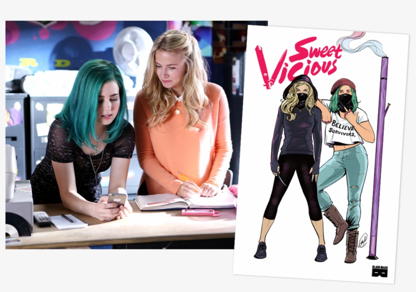 12 Replies 233 Retweets 462 Likes - Sweet Vicious Comic Book, transparent png download