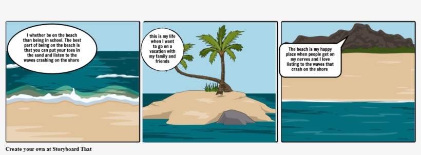 Beach Life - Cartoon, transparent png download