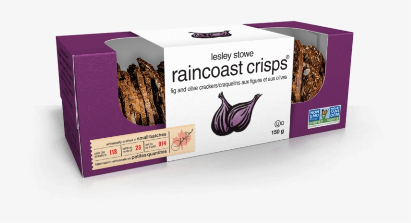Raincoast Crisp Fig & Olive - Lesley Stowe Raincoast Crisps, transparent png download