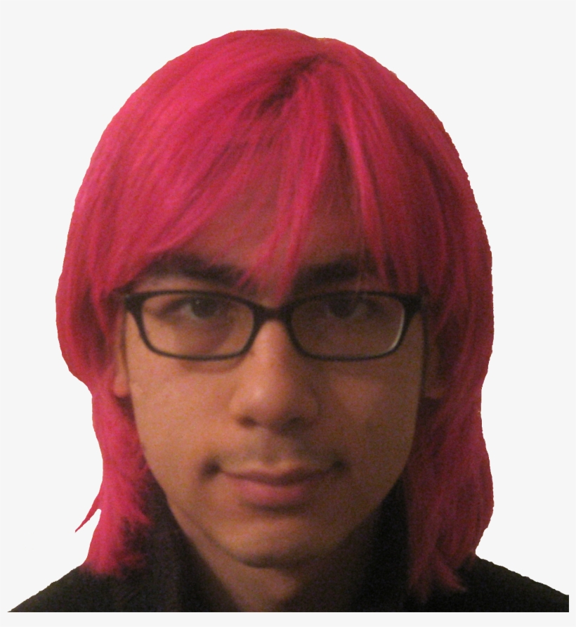 Pink Hair - Red Hair, transparent png download