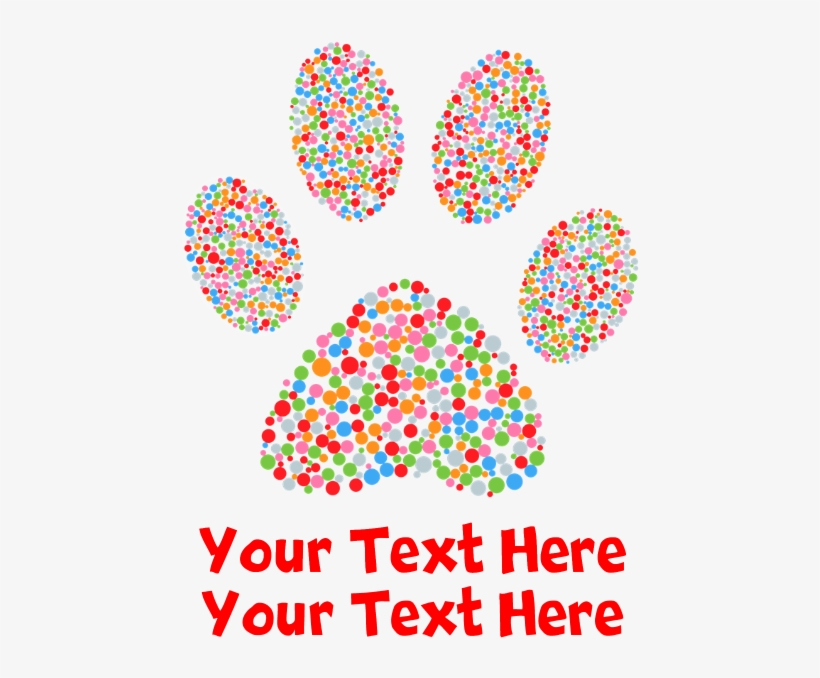 Dog Paw Print Customize Pillow Case - Bmx Rider Silhouette, transparent png download