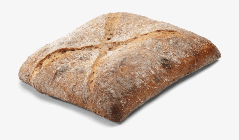 Artisan Multigrain Square - Whole Wheat Bread, transparent png download