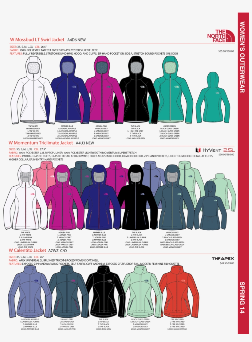The North Face / Global Outerwear, transparent png download