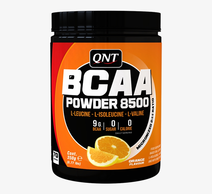 Qnt Direct Bcaa 8500 Instant Powder Naranja 350 G - Qnt Nutrition Bcaa 8500 Instant Powder Lemon 350 Gr, transparent png download