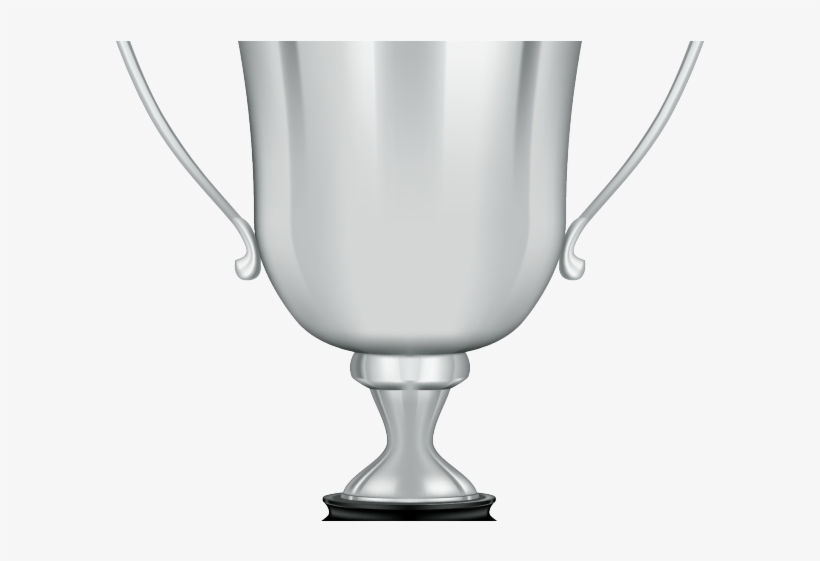 Drawn Trophy Silver - Silver Trophy Vector, transparent png download