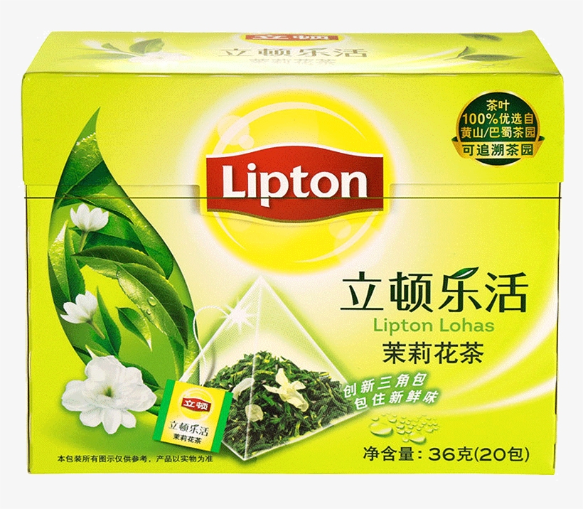 Lipton Lipton Jasmine Tea Lohas Triangle Tea Bags Tea - Lipton, transparent png download
