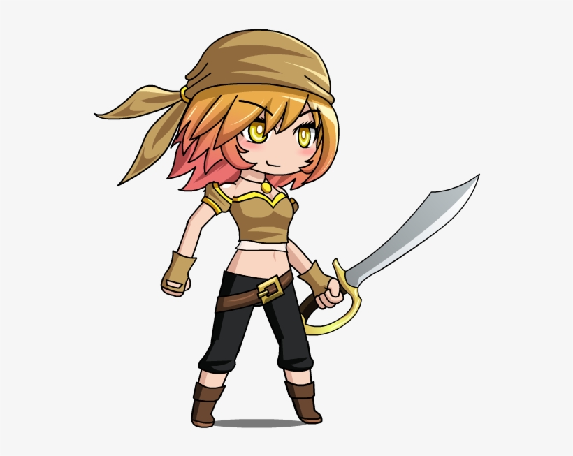 Pirate Jessie - Anime Gacha Simulator & Rpg, transparent png download