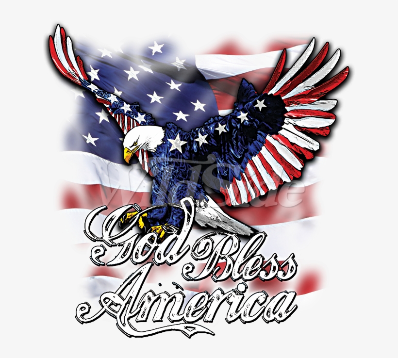 God Bless America - God Bless America Eagle Transparent PNG - 675x675