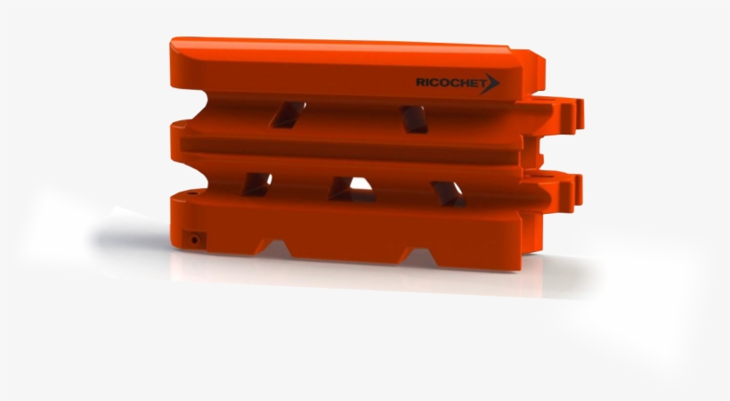 Ricochet™ Tl-2 Water Filled Barriers - Orange, transparent png download