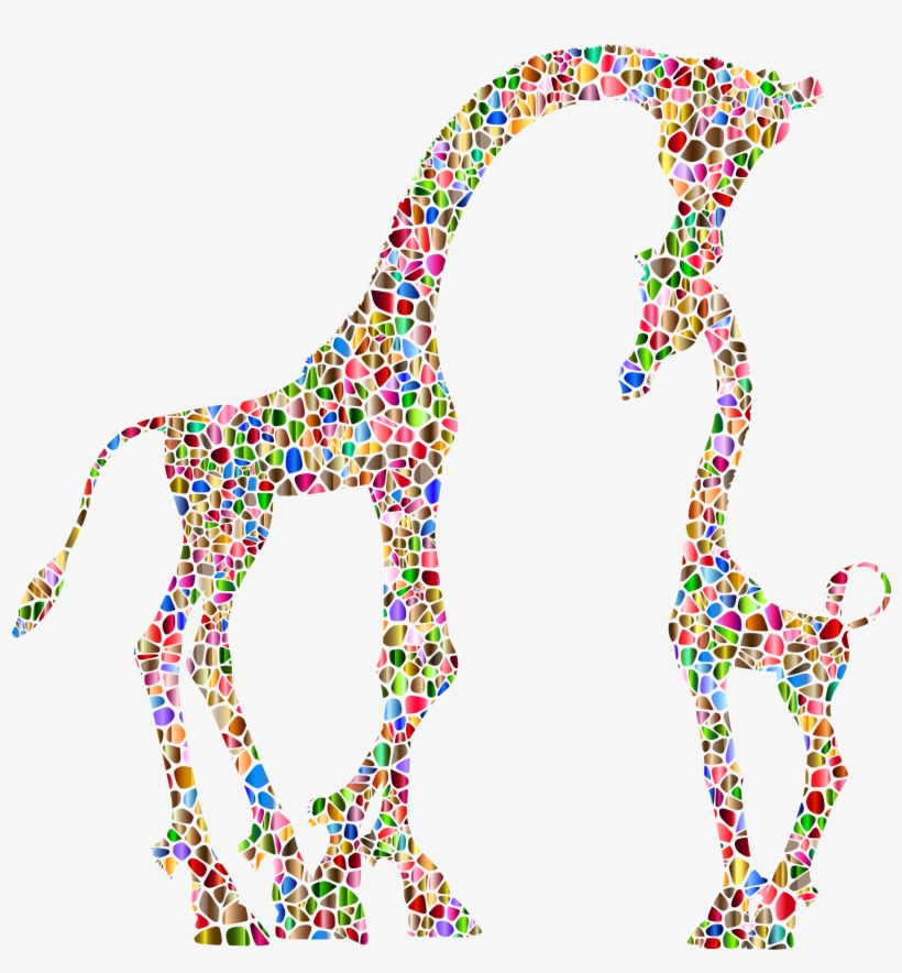 This Free Icons Png Design Of Polychromatic Tiled Mother, transparent png download