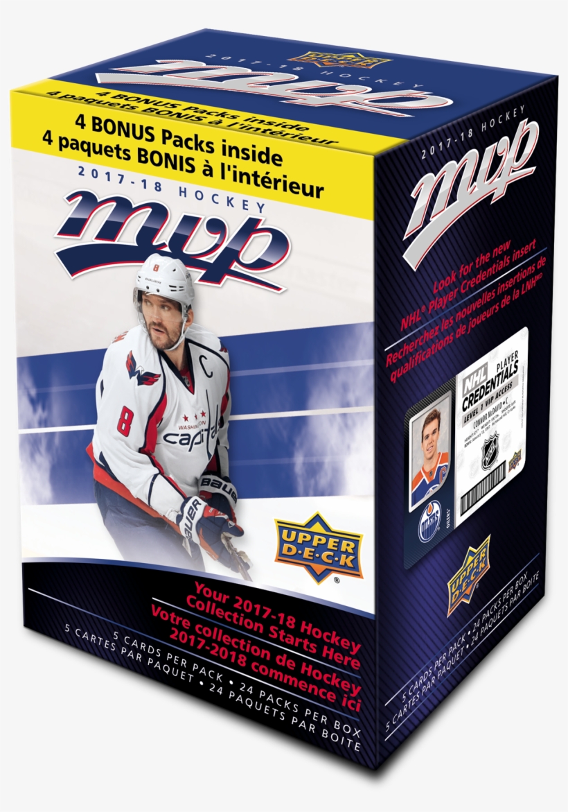 Upper Deck Mvp 2017 18, transparent png download