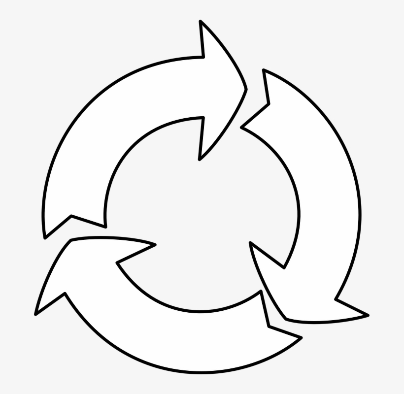 White Arrows Png - Green Pipeline Icon, transparent png download