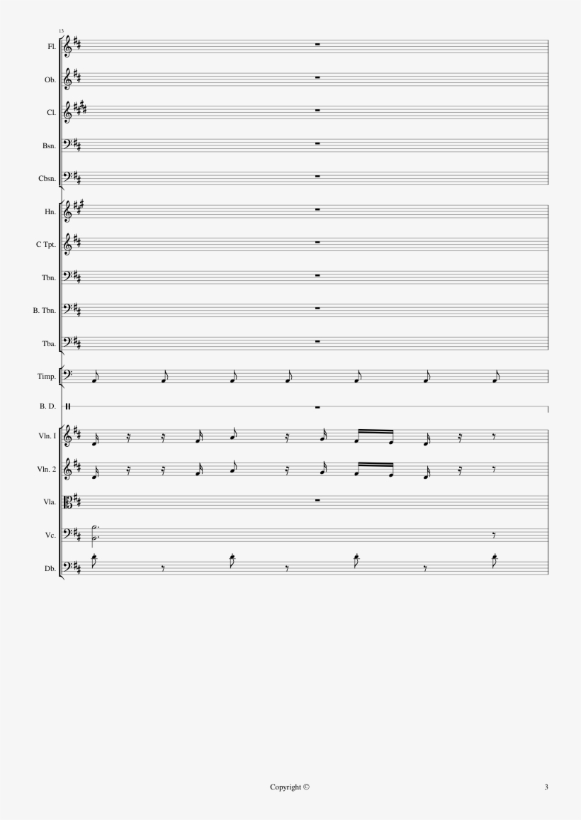 Ricochet Sheet Music Composed By Shostglass 3 Of 68 - Plot, transparent png download