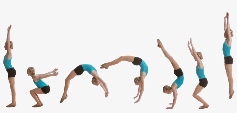 Back Handspring Clipart - Back Handspring, transparent png download