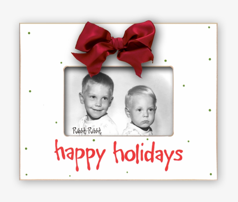 Happy Holidays Snow With Dots - Greeting Card, transparent png download