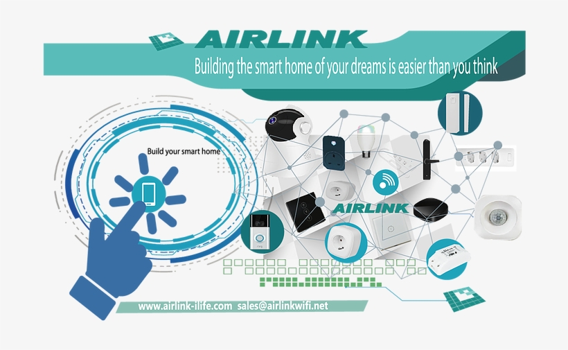 Airlink Smart Outlet - Diagram, transparent png download