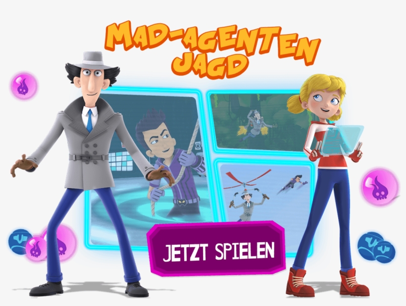Mad Agenten Jagd Mad Agenten Jagd - Cartoon, transparent png download