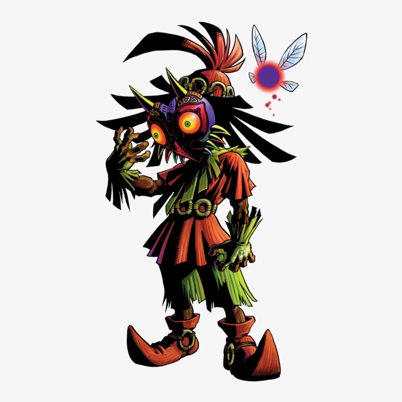 The Incredibly Dark And More Than Slightly Creepy Skull - Majora's Mask ...