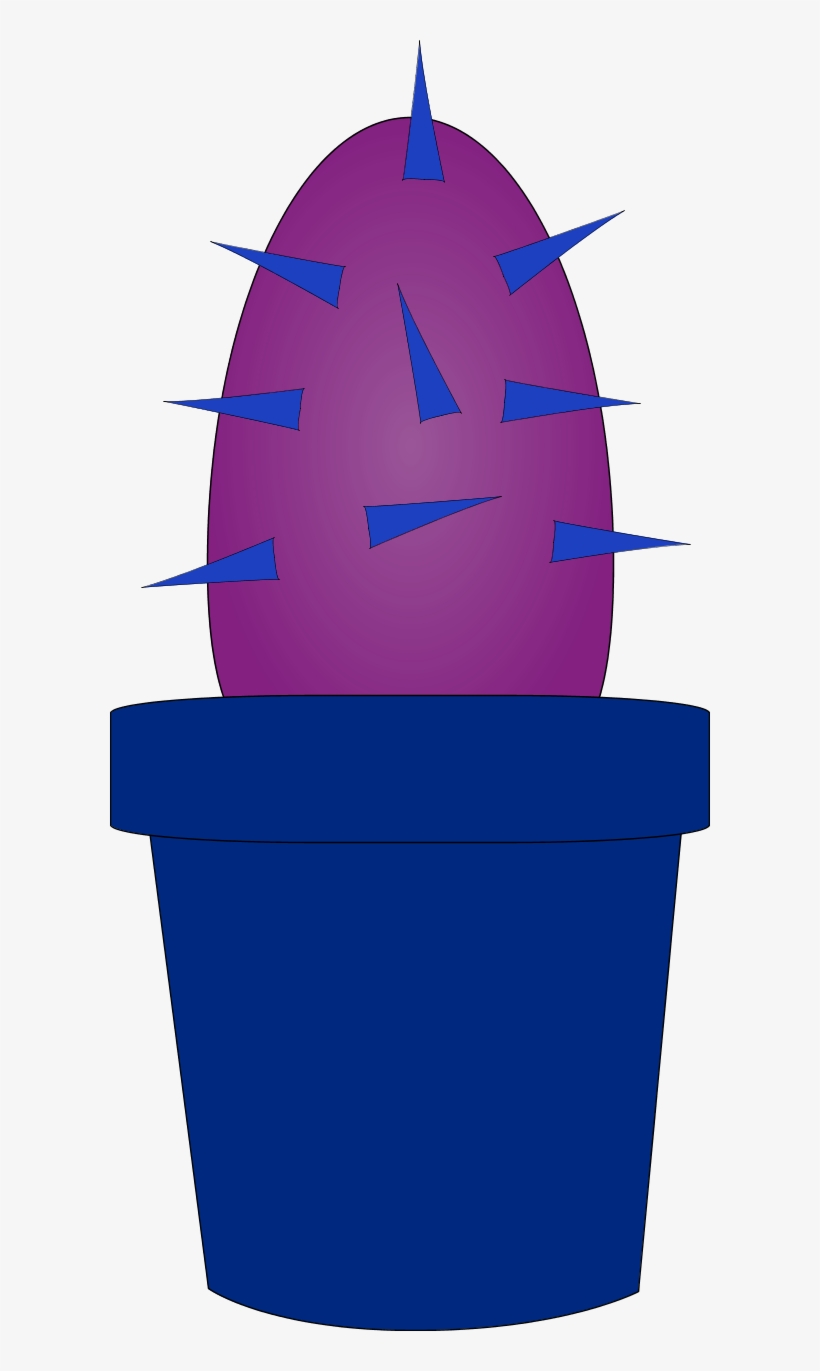 Cactus Plant Cartoon - Clip Art, transparent png download