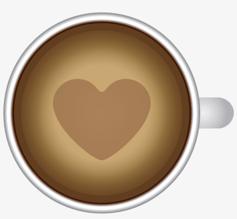Free Png Download Coffee With Heart Transparent Clipart - Heart, transparent png download