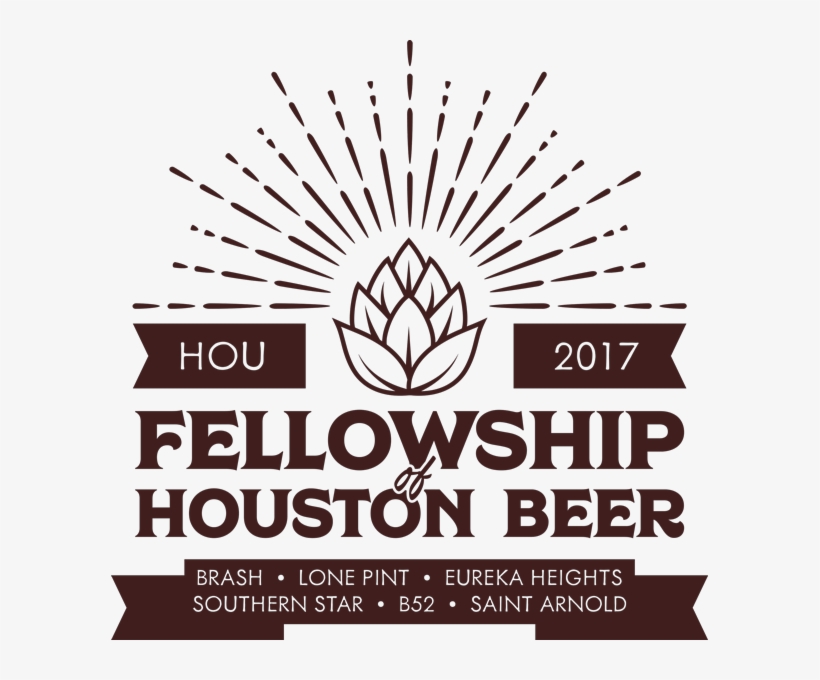 Houston Flying Saucer Saint Arnold Tribute Fellowship - Poster, transparent png download