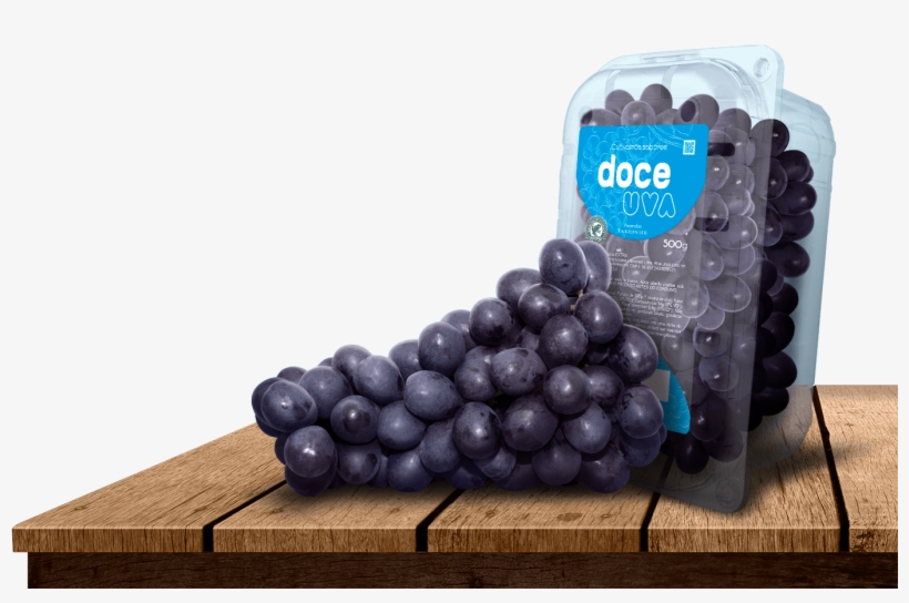 Uva Preta Doce Uva - Seedless Fruit, transparent png download