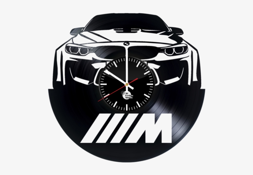 Vinyl Records Carros Bmw Car Vintage Vinyl Record Wall - Capitan America Vinyl Clock, transparent png download