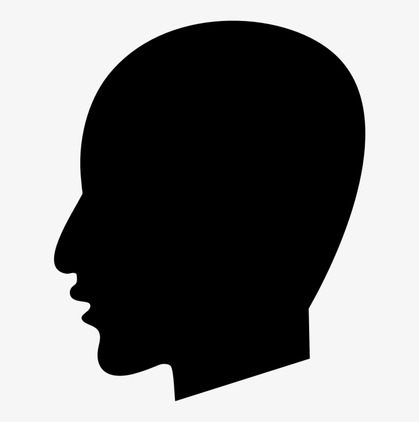 Man Head Silhouette - John Quincy Adams Silhouette, transparent png download