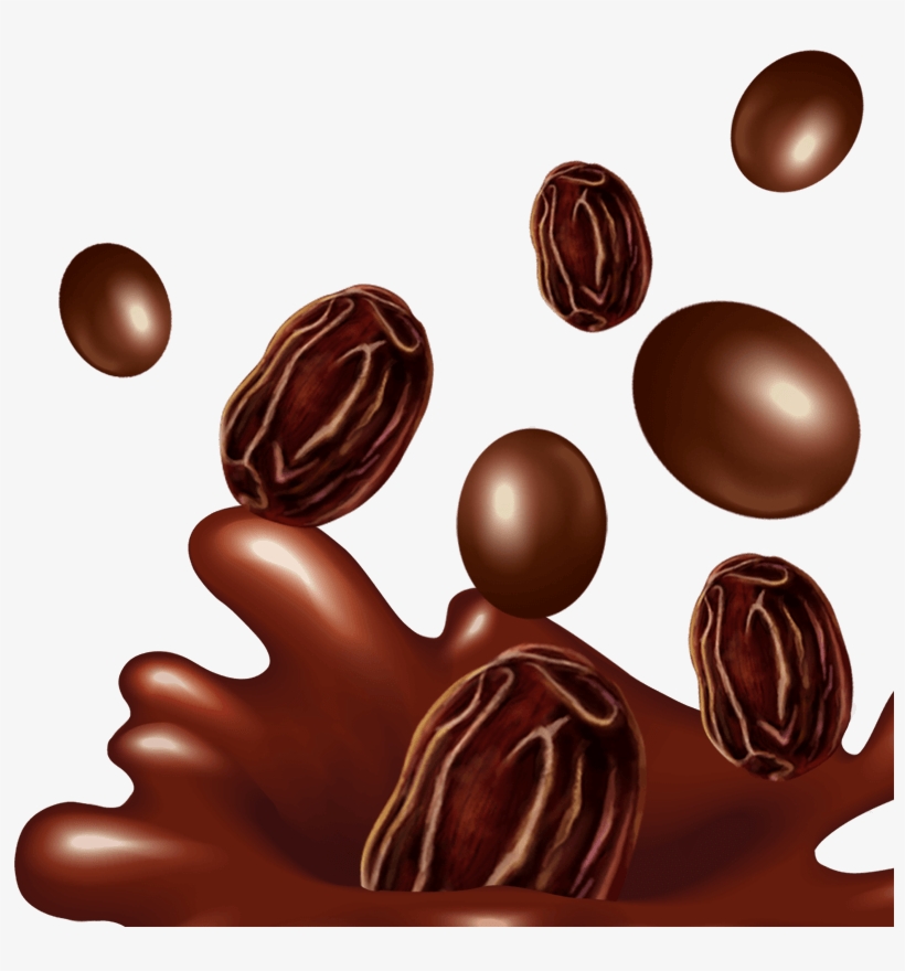 Uvas Con Chocolate - Chocolate Y Mani, transparent png download