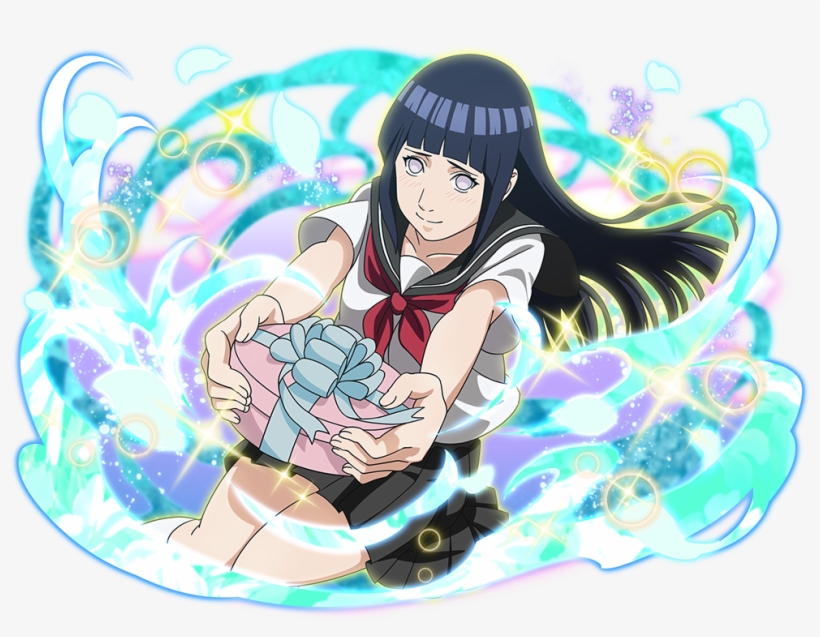 “full Version Of Hinata With Her New Nose ” Merci, - Hinata Hyuga, transparent png download