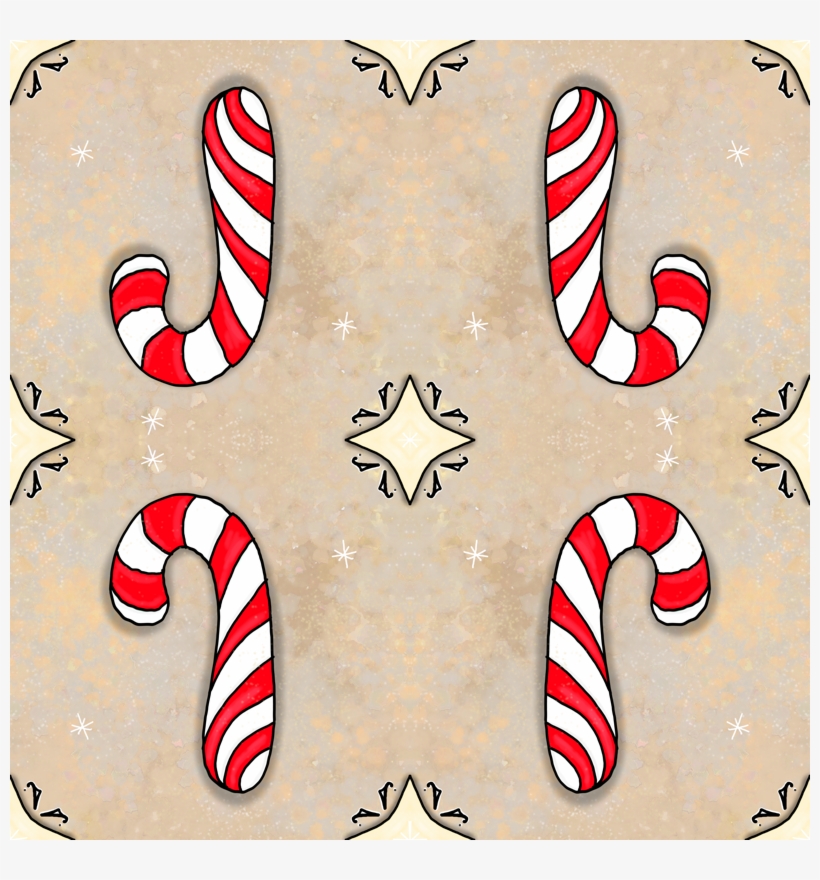 Christmas Candy Cane, transparent png download
