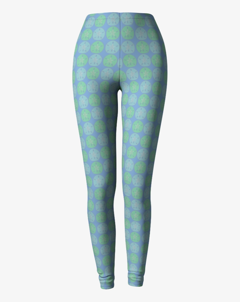 Sand Dollar Leggings By Summer Ties - Tights, transparent png download