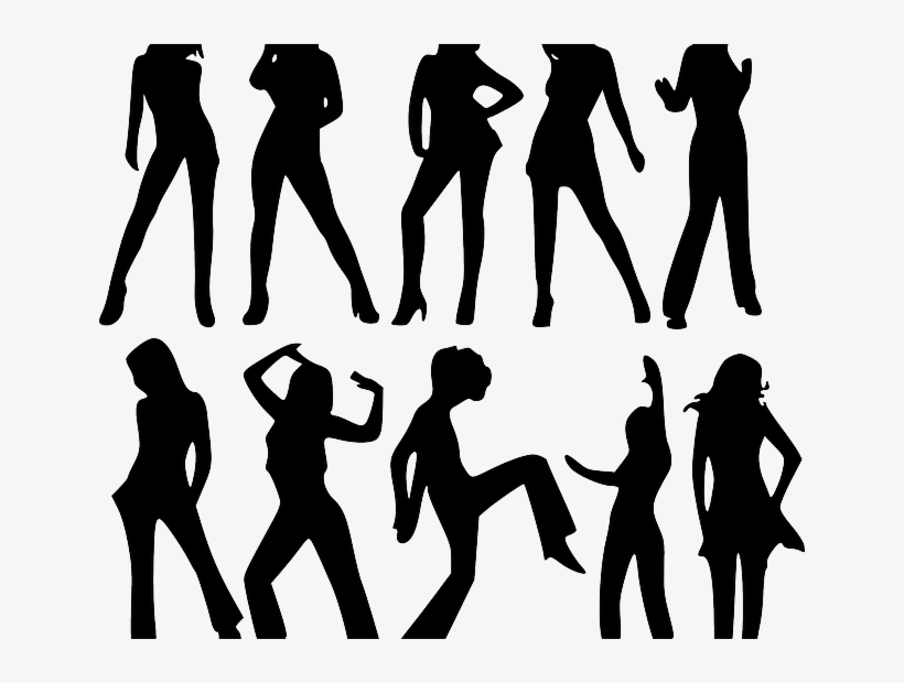 What Women Want - Silhouette Women Clip Art, transparent png download