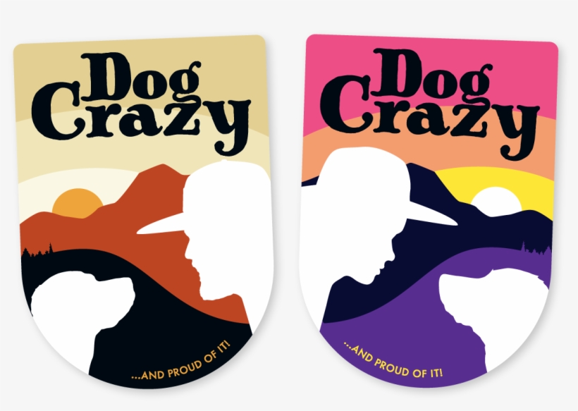 Mans Best Friend Dog Crazy Stickers By Mike Hosier, transparent png download