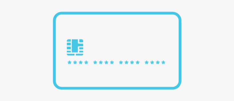 Allcartaicons Tokenization Card - Electric Blue, transparent png download