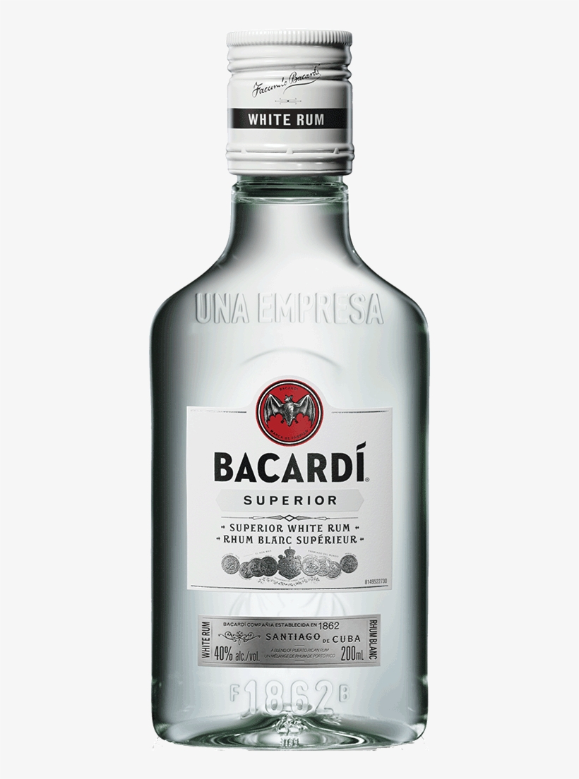 Bacardi Superior White Rum - Batida, transparent png download