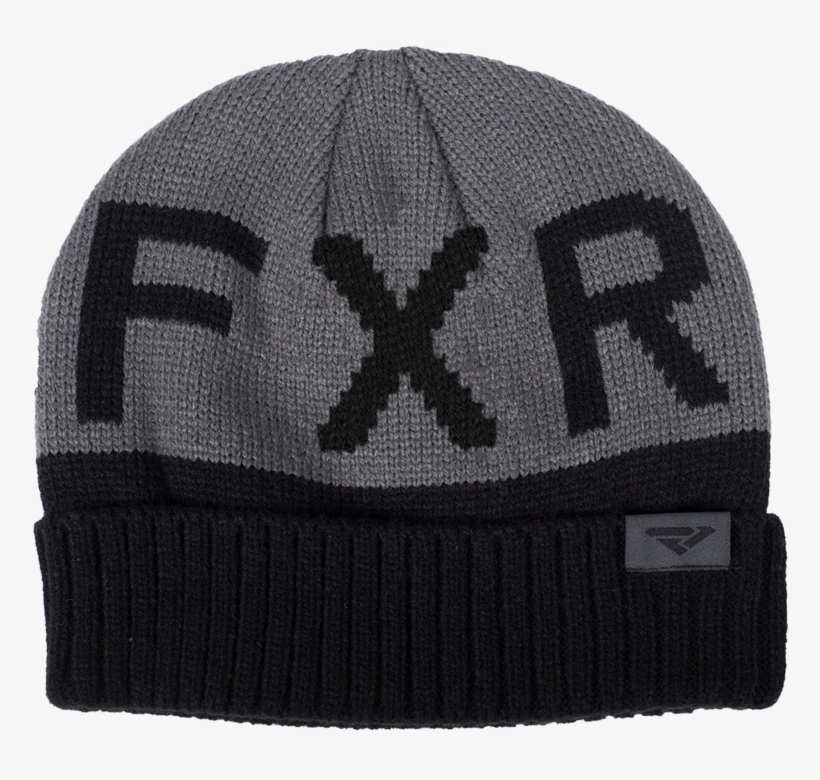 Fxr Helium Beanie Black/charcoal - Knit Cap, transparent png download