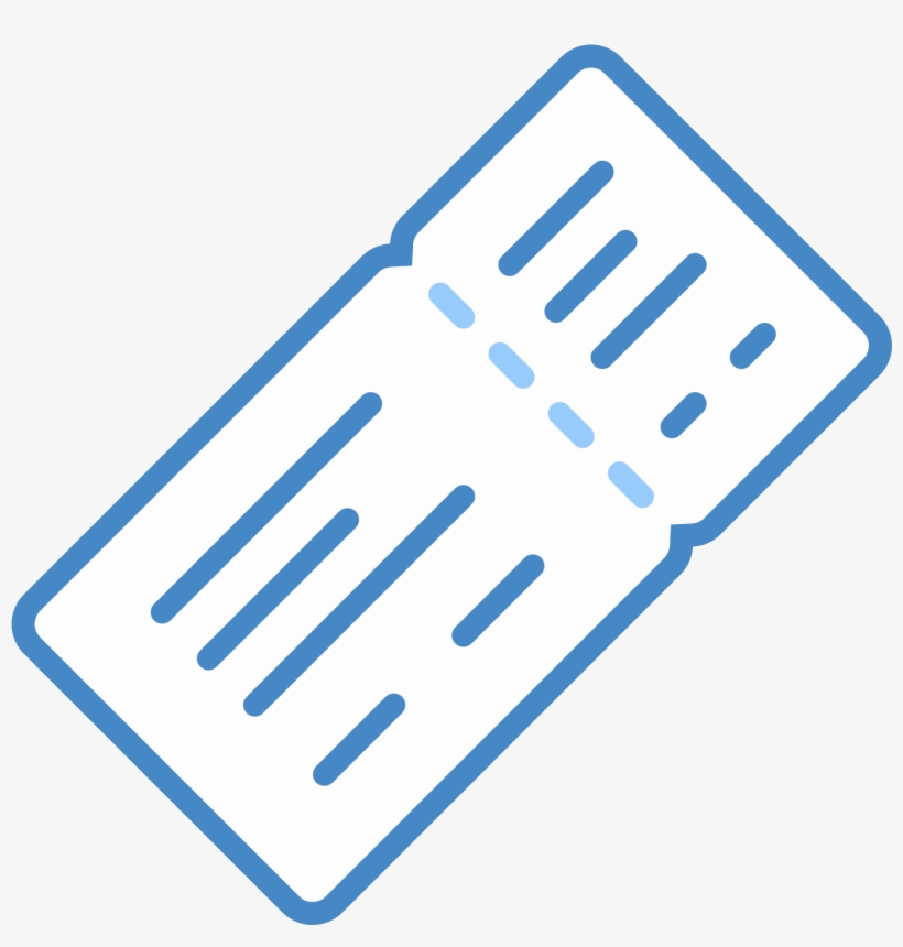 Carta D'imbarco Icon - Plastic, transparent png download