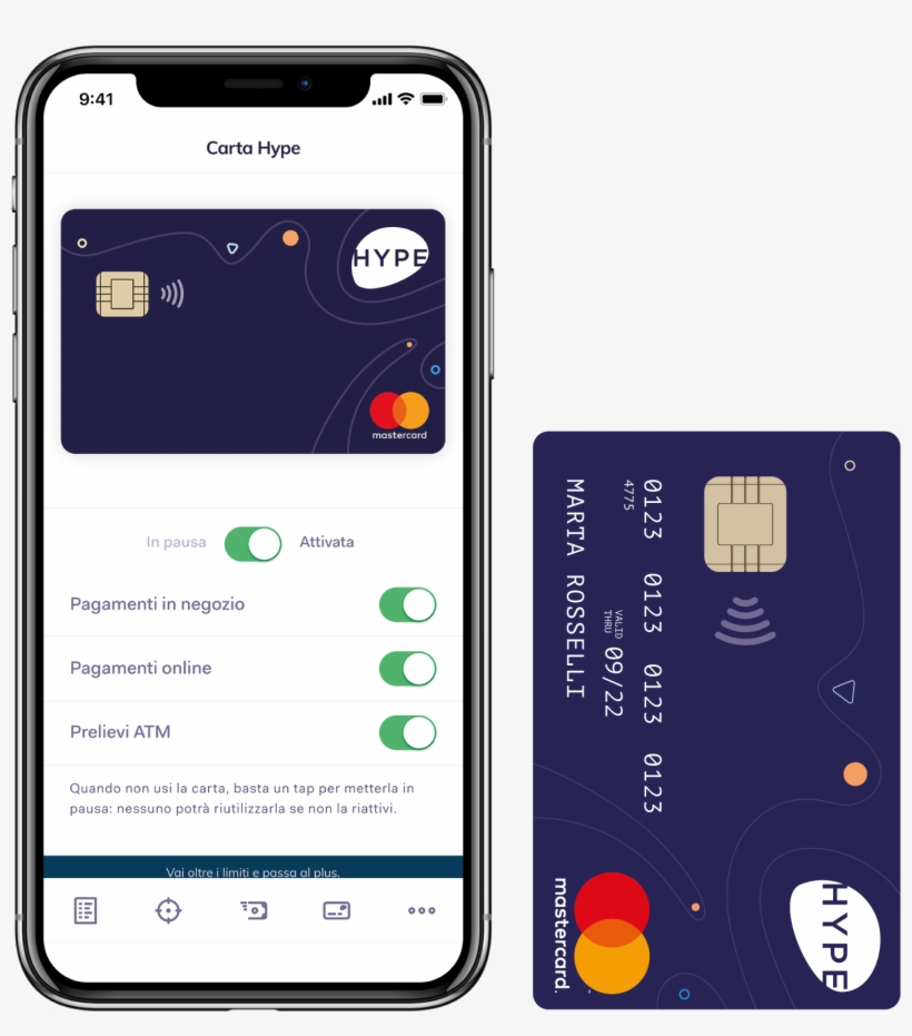 Carta Virtuale E Fisica - Banca Sella, transparent png download