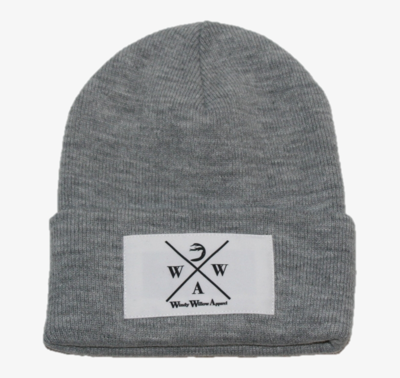 Willow Beanie- Gray, transparent png download