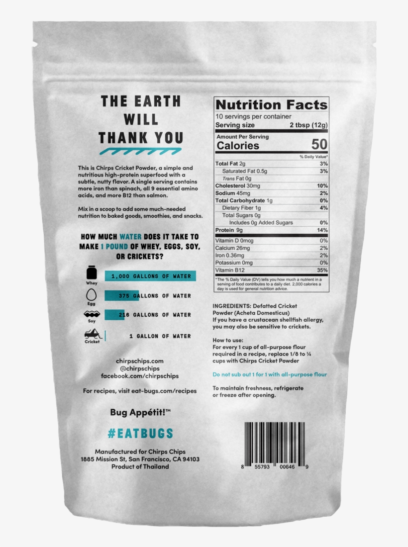 8 Oz Cricket Powder - Paper, transparent png download