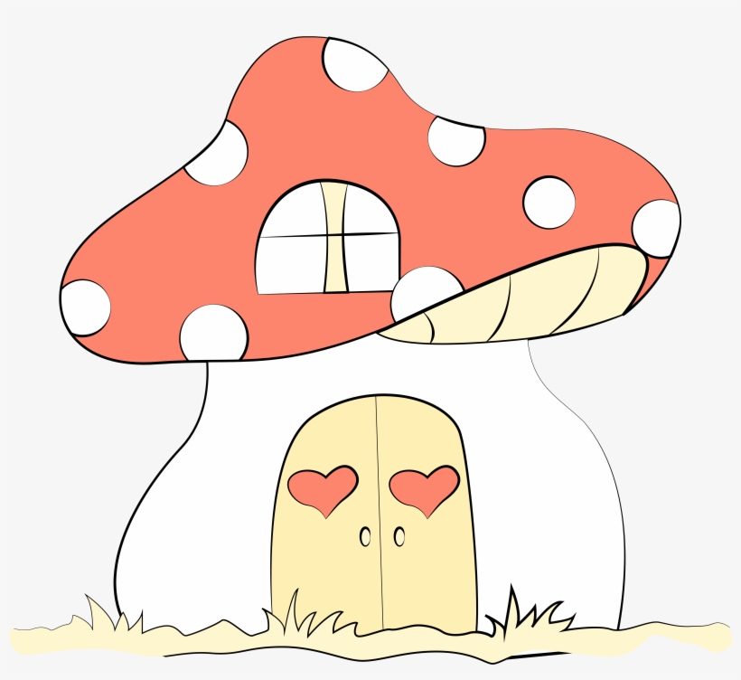 Fairy Tale House Simple Style Stick Drawing Cartoon, transparent png download