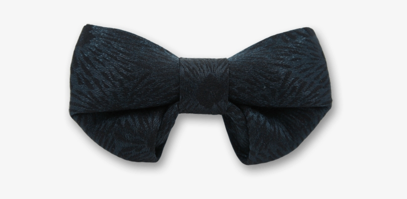 Folding In Black Purple Velvet Bow Tie - Pattern, transparent png download
